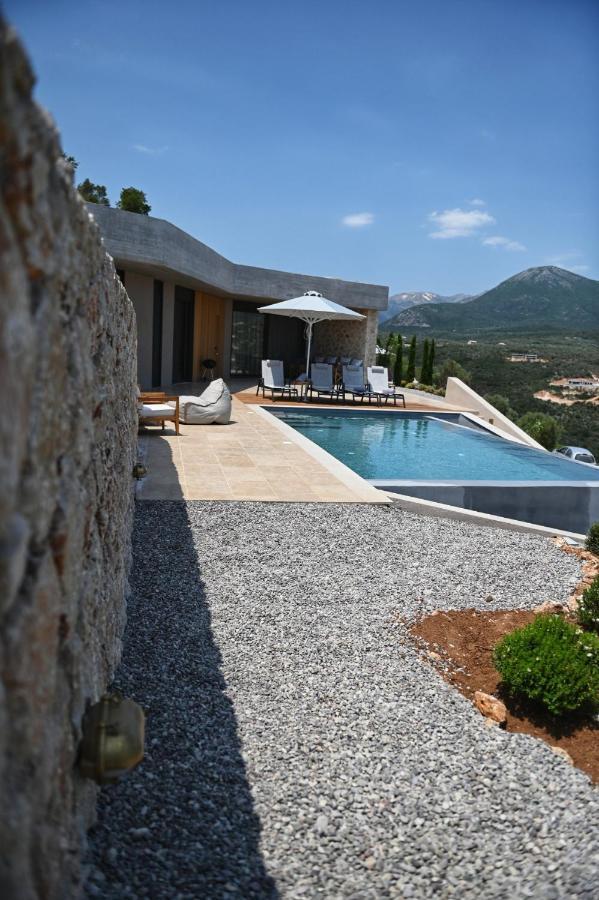 Blooms Of Sivota Bay - Luxury Villas With Private Heated Pool Exterior foto