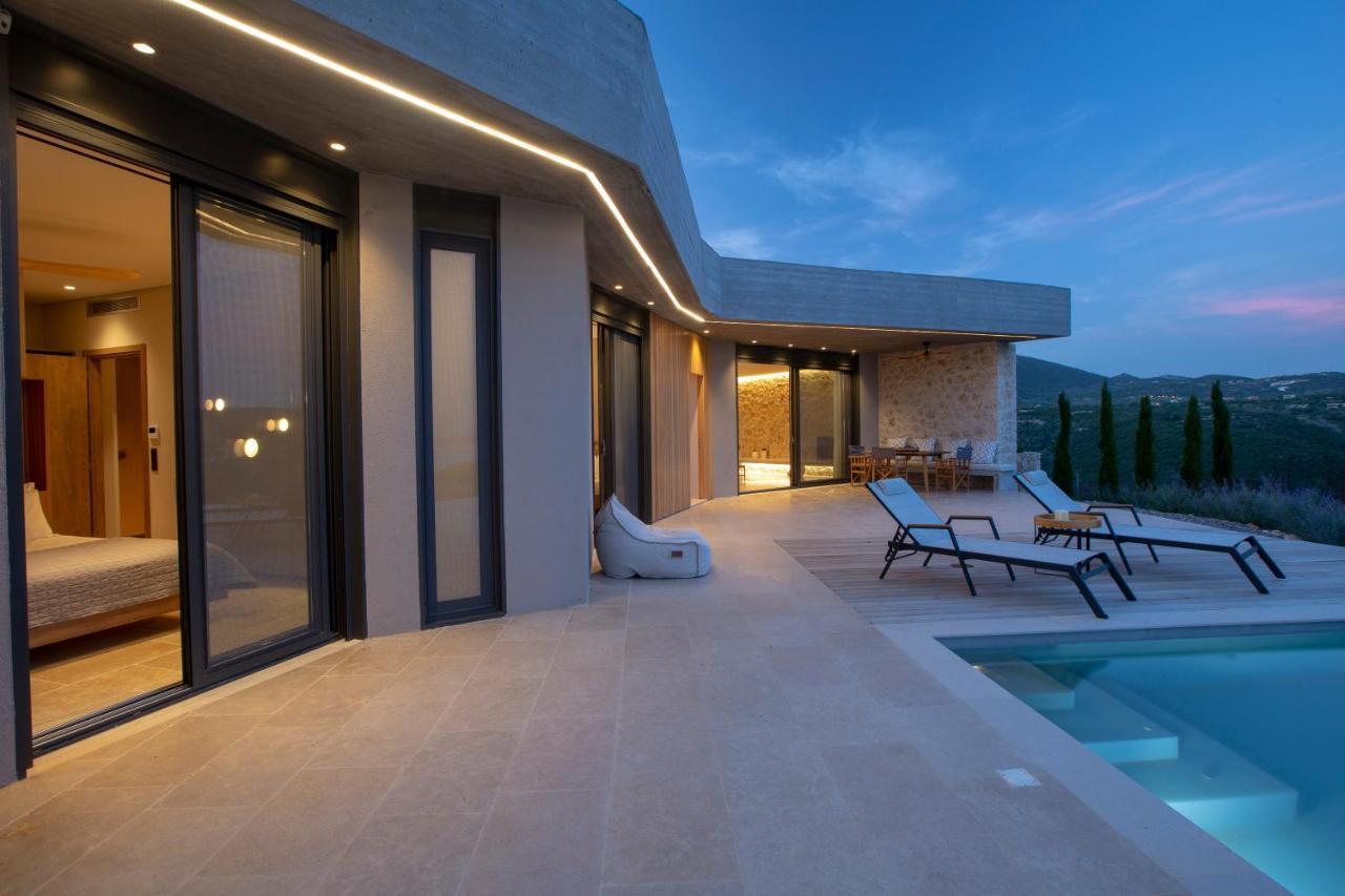Blooms Of Sivota Bay - Luxury Villas With Private Heated Pool Exterior foto