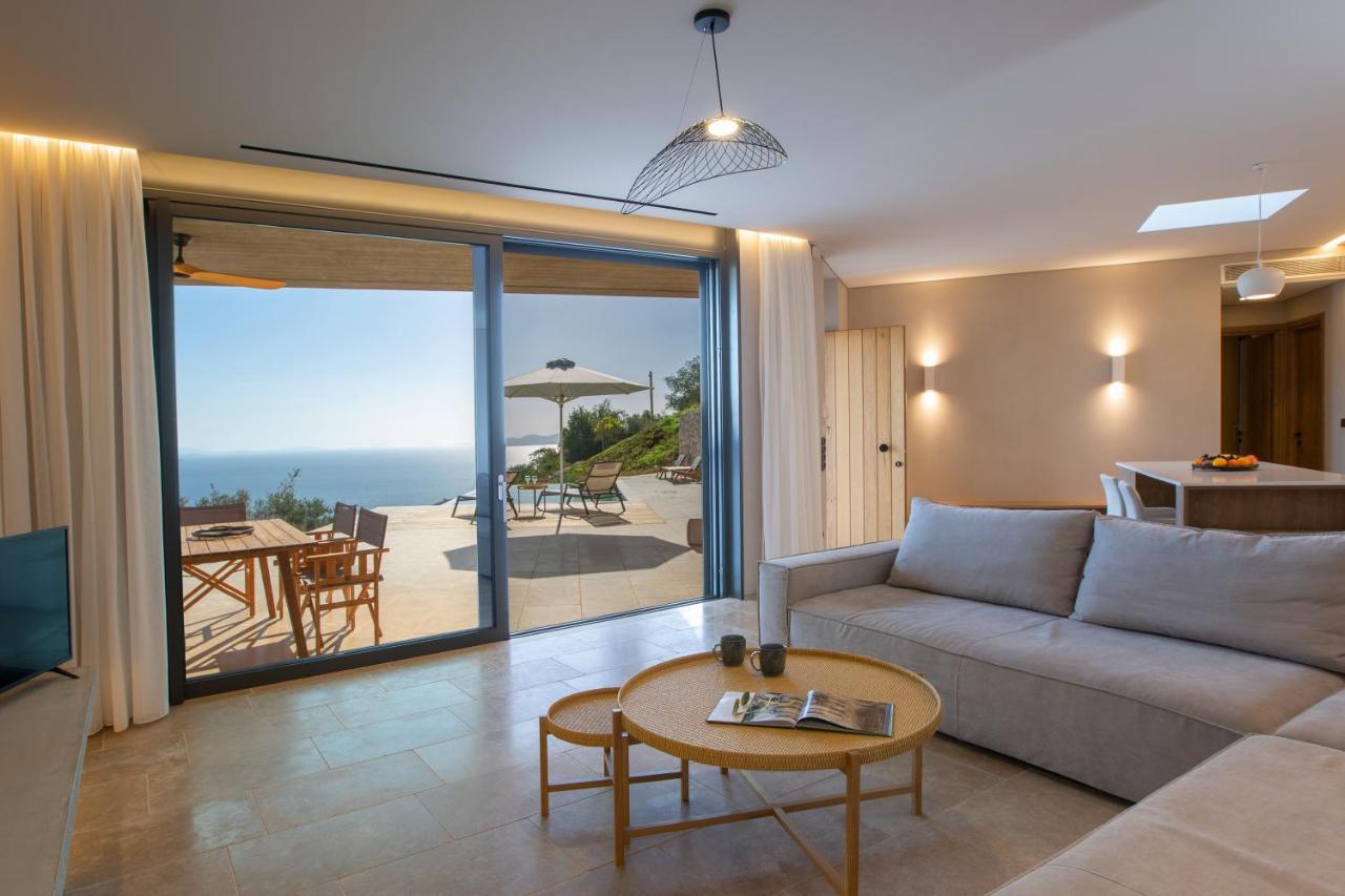 Blooms Of Sivota Bay - Luxury Villas With Private Heated Pool Exterior foto