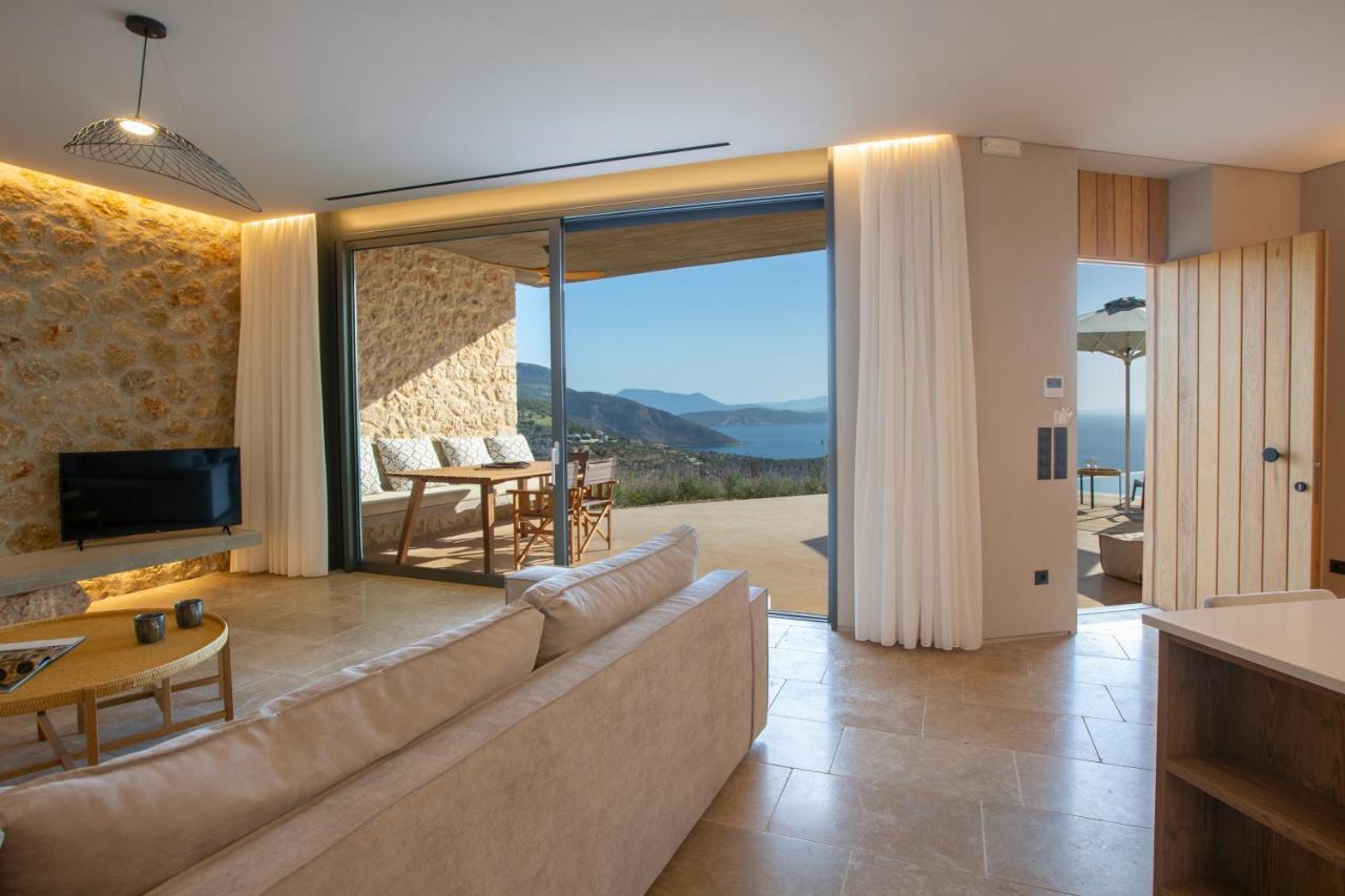 Blooms Of Sivota Bay - Luxury Villas With Private Heated Pool Exterior foto